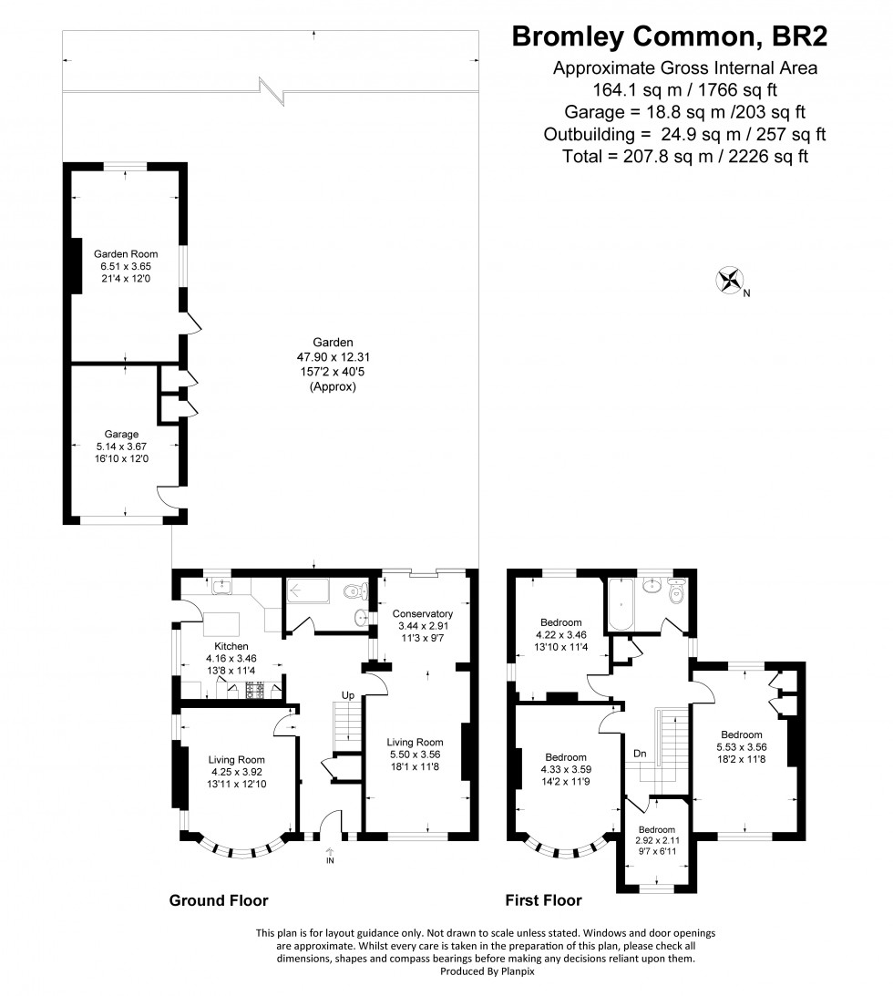 Floorplan for Bromley Common, Bromley