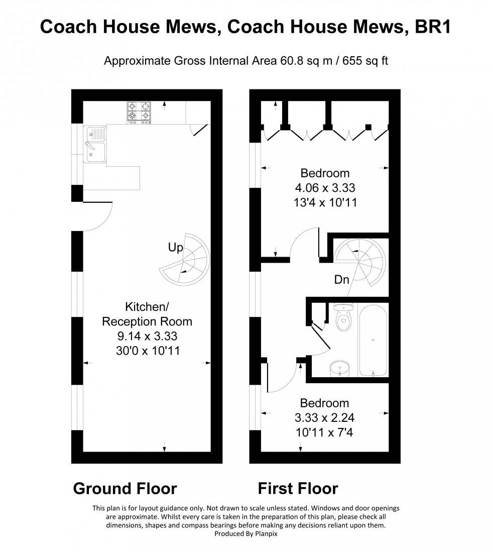 Floorplan for High Street, Bromley