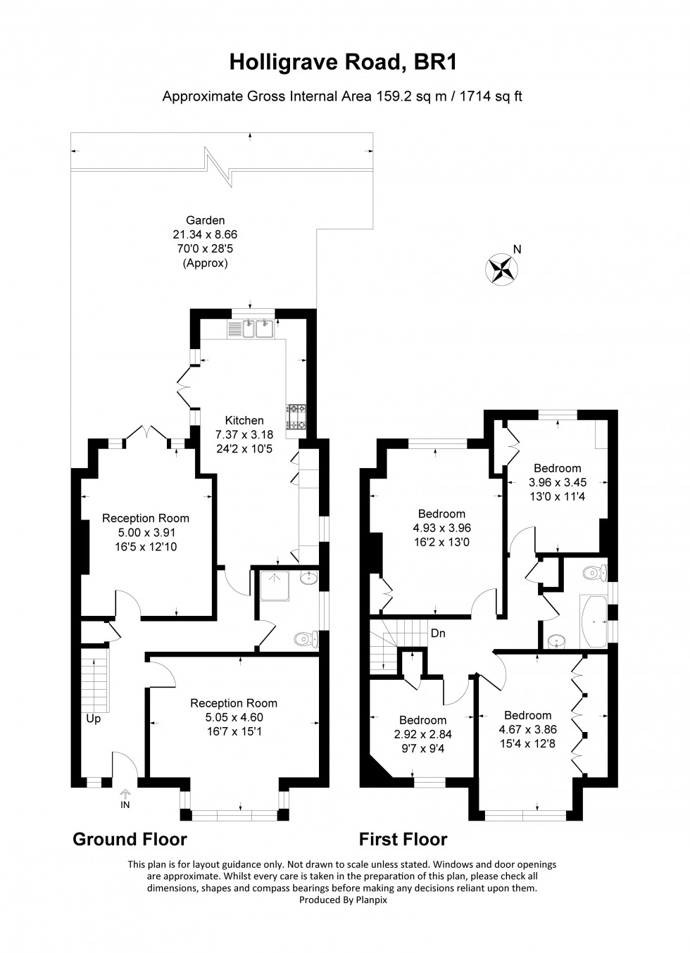 Floorplan for Holligrave Road, Bromley