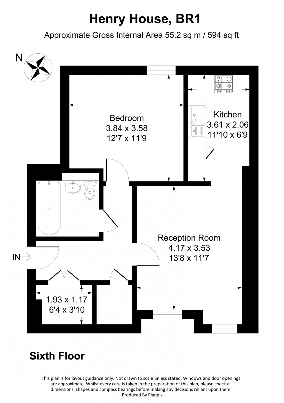 Floorplan for Ringers Road, Bromley