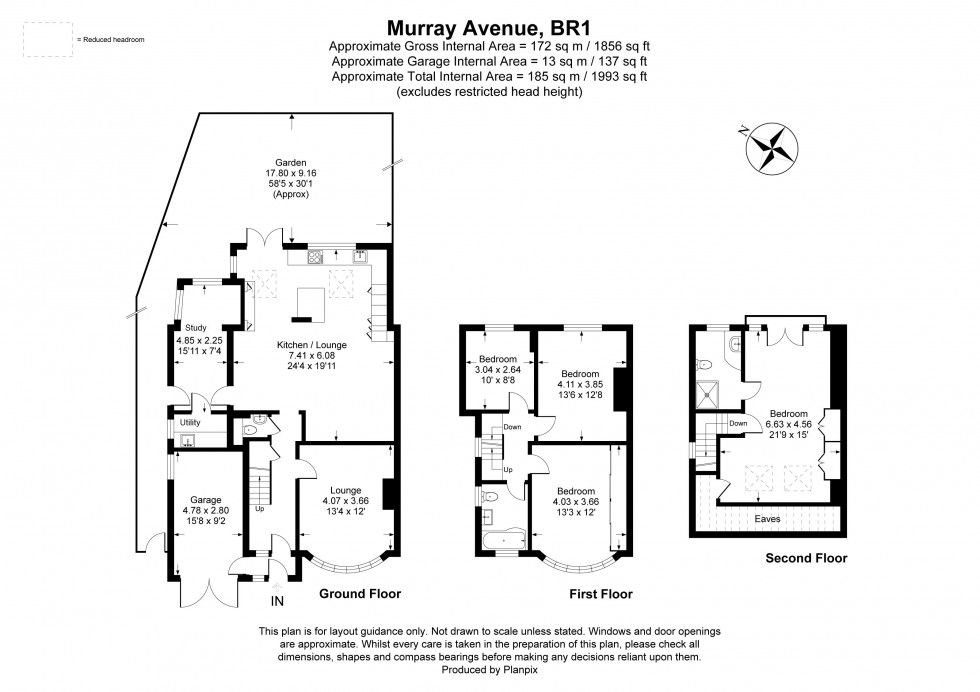 Floorplan for Murray Avenue, Bromley