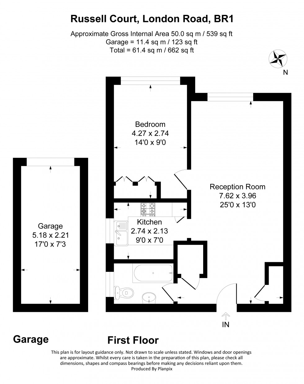 Floorplan for London Lane, Bromley