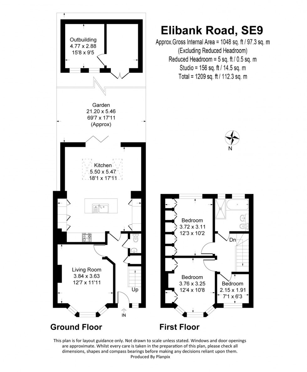 Floorplan for Elibank Road, Eltham