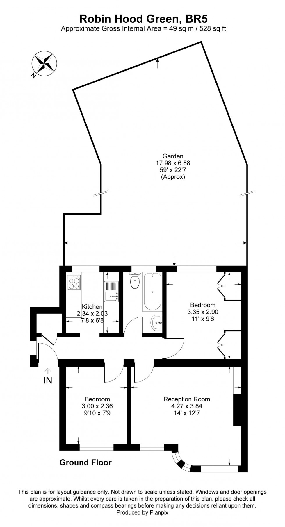 Floorplan for Robinhood Green, Orpington