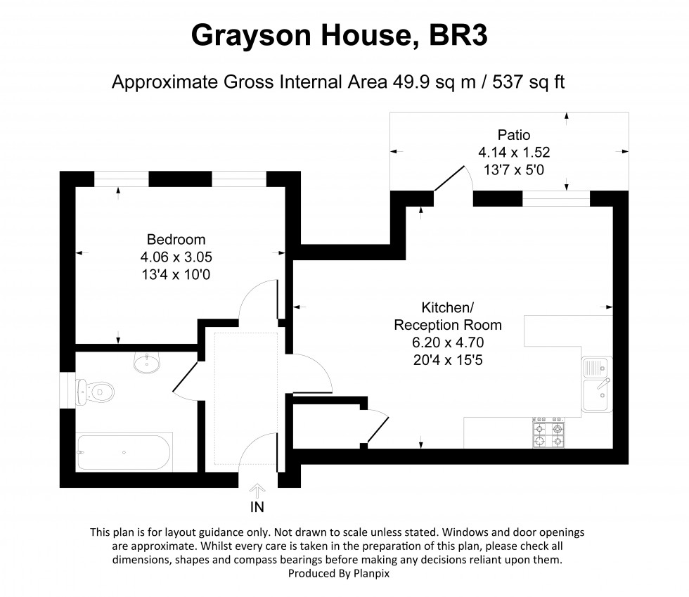 Floorplan for Mackenzie Road, Beckenham